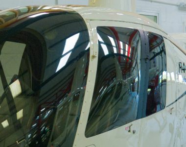 4 Seater Piston Helicopter built by Robinson Helicopters